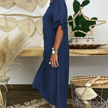 Load image into Gallery viewer, Denim Plus Size Dress
