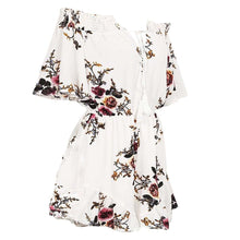 Load image into Gallery viewer, Summer Floral Chiffon Rompers
