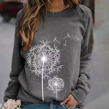 Load image into Gallery viewer, Dandelion Print Sweatshirt
