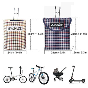 Canvas Folding Bicycle Basket