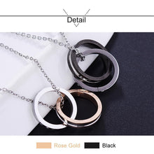 Load image into Gallery viewer, Eternal Love Titanium Steel Couple Necklace
