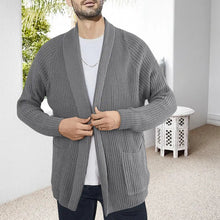 Load image into Gallery viewer, Men&#39;s Simple Pocket Cardigan
