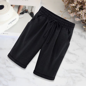 Elastic Waist Casual Comfy Summer Shorts