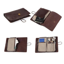 Load image into Gallery viewer, Men Vintage Card Holder Long Wallet
