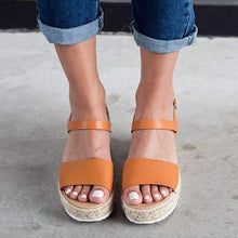 Load image into Gallery viewer, Women&#39;s Espadrilles Platform Sandal
