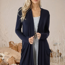 Load image into Gallery viewer, Women&#39;s Long-sleeved Mid-length Cardigan Jacket
