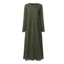 Load image into Gallery viewer, Lace Fleece Dress
