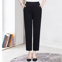 Load image into Gallery viewer, High Waist Cropped Trousers
