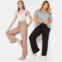 Load image into Gallery viewer, Ice Silk Wide Leg Women&#39;s Pants
