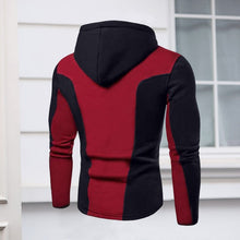Load image into Gallery viewer, Mens Fleece Jackets Contrast Hoodies
