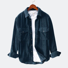 Load image into Gallery viewer, Men&#39;s Vintage Long-Sleeve Corduroy Shirts
