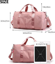 Load image into Gallery viewer, Gym &amp; Travel Duffel Bag with Dry Wet Pocket --Free Shipping
