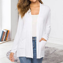 Load image into Gallery viewer, Women&#39;s Casual Lightweight Open Front Long Sleeve Cardigans
