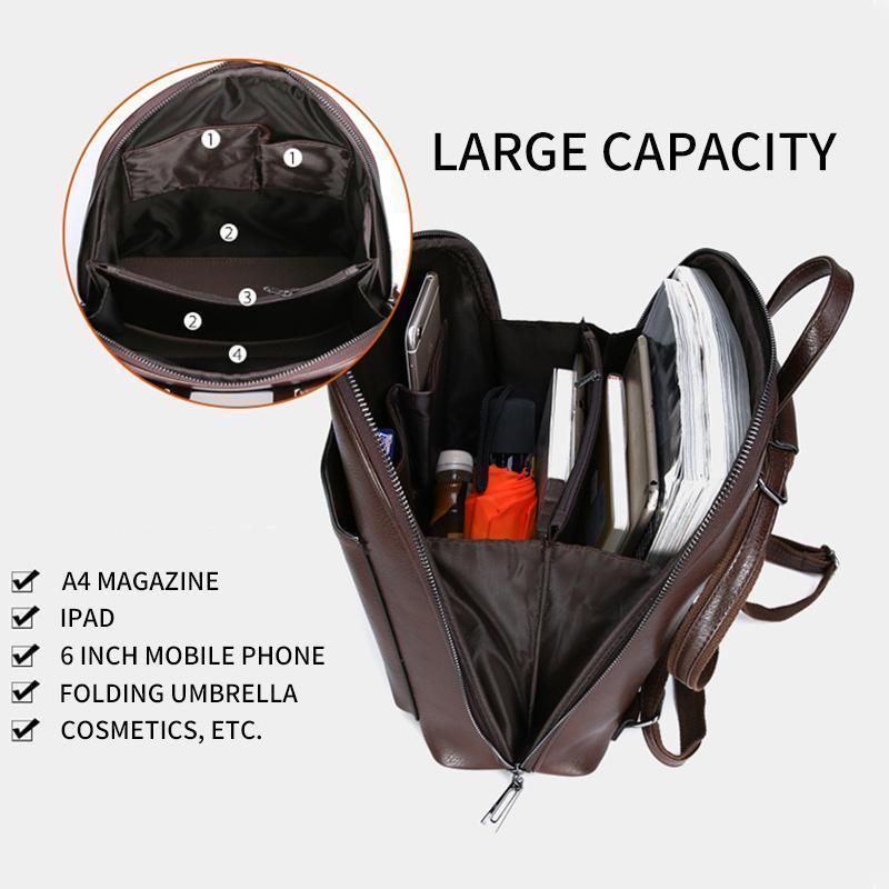 Retro fashion backpack