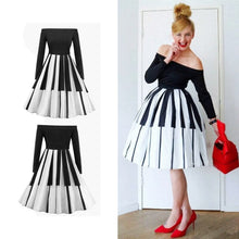Load image into Gallery viewer, Off Shoulder Long Sleeve Dress
