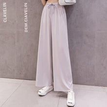 Load image into Gallery viewer, Ice Silk Wide Leg Women&#39;s Pants

