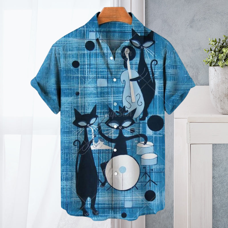 Digital Print Men's Shirt