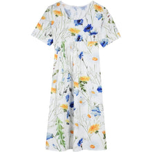 Load image into Gallery viewer, Crew Neck Printed Casual Dress
