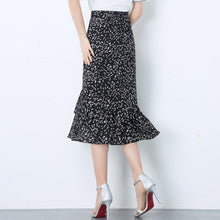 Load image into Gallery viewer, Women&#39;s Floral Irregular Fishtail Skirt
