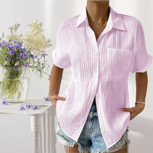 Load image into Gallery viewer, Lady Comfortable plain shirt with pockets
