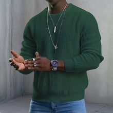 Load image into Gallery viewer, Long Sleeve Crew Neck Pullover Sweater
