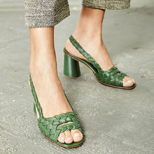 Load image into Gallery viewer, Women Elegant Chunky Heel Sandals

