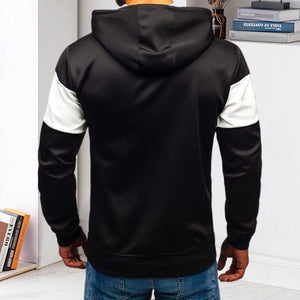 Men's Sports Hooded Sweatshirt With Drawstring