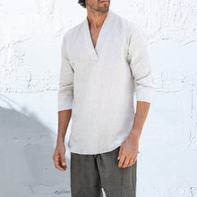 Load image into Gallery viewer, Resort Cotton Linen Shirt
