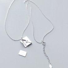 Load image into Gallery viewer, Metal Envelope Necklace
