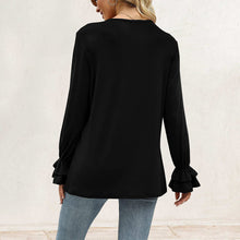 Load image into Gallery viewer, Flare Sleeve Solid T-Shirt
