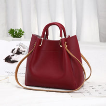 Load image into Gallery viewer, Ladies Messenger Handbag - Solid Color
