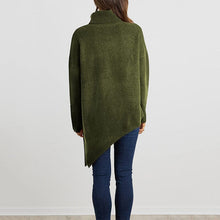Load image into Gallery viewer, Irregular Turtleneck Sweater
