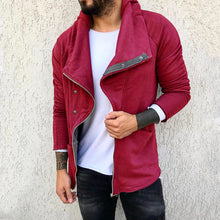 Load image into Gallery viewer, Solid Hooded Long Sleeve Jacket
