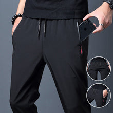 Load image into Gallery viewer, Men&#39;s quick-dry ice silk zippered pants
