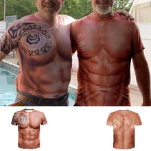 Load image into Gallery viewer, Muscle Tattoo T-shirt
