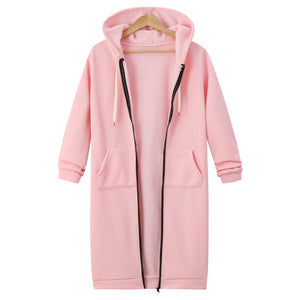 Women's Casual Zip up Fleece Hoodies