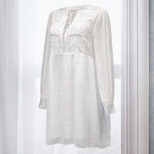 Load image into Gallery viewer, White Long Sleeve Dress
