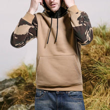 Load image into Gallery viewer, Camouflage Colorblock Casual Sweatshirt
