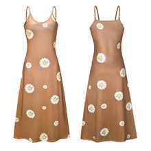 Load image into Gallery viewer, Daisy Print Slip Dress
