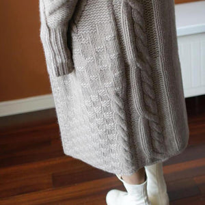 Women's Long Sweater Coat