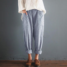 Load image into Gallery viewer, Women Loose Casual Trousers
