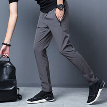 Load image into Gallery viewer, Men&#39;s quick-dry ice silk zippered pants
