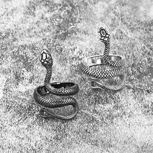 Load image into Gallery viewer, Adjustable Snake Shape Ring
