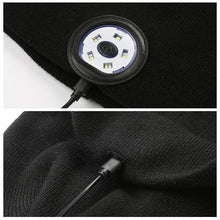 Load image into Gallery viewer, Bluetooth Beanie Hat with LED Headlight
