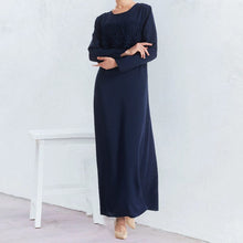 Load image into Gallery viewer, Lace Fake Two Piece Dress
