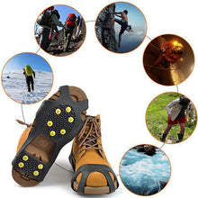 Load image into Gallery viewer, Outdoor Ice Traction &amp; Non-Slip Shoe Covers
