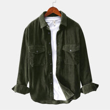 Load image into Gallery viewer, Men&#39;s Vintage Long-Sleeve Corduroy Shirts
