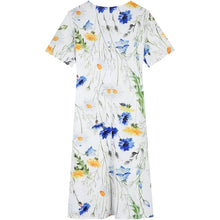 Load image into Gallery viewer, Crew Neck Printed Casual Dress
