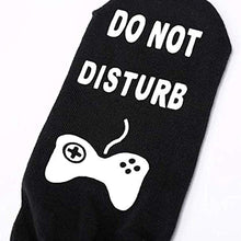 Load image into Gallery viewer, Do Not Disturb I&#39;m Playing Fortnite Funny Cotton Socks, 1 Pair
