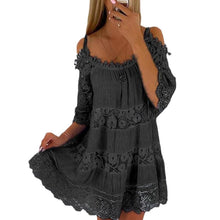 Load image into Gallery viewer, Suspender Floral Dress
